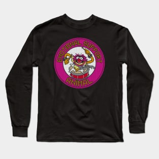 POXELART - ANimals Muppets Support Animal Long Sleeve T-Shirt